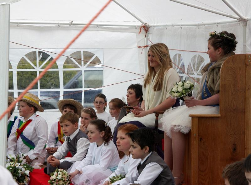 May Queens 1.jpg - The May Queen this year is Francesca Redford.